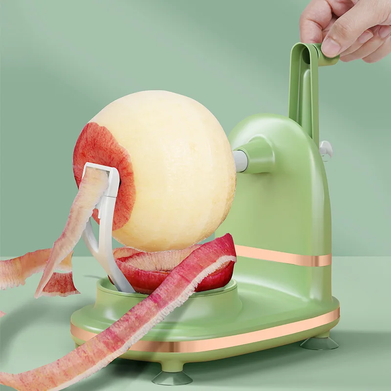 

New Hand-cranked Apple Artifact Automatic Multi-function Pear Peeling Knife Fruit Scraper Planing Fruit Tomato Peeling Machine