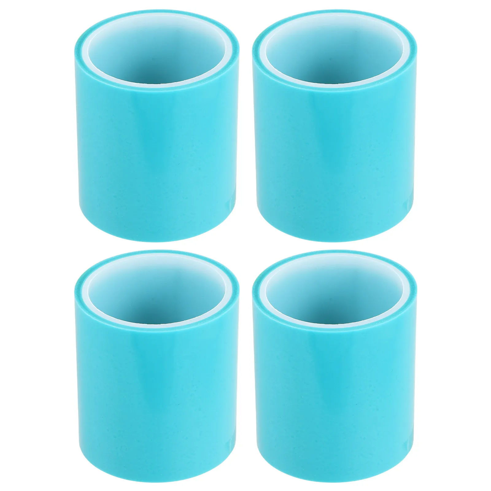 

4 Rolls Traceless High Temperature Resistant DIY Epoxy Resin Tape Seamless Protective Tape for Electronics Jewelry Pendant