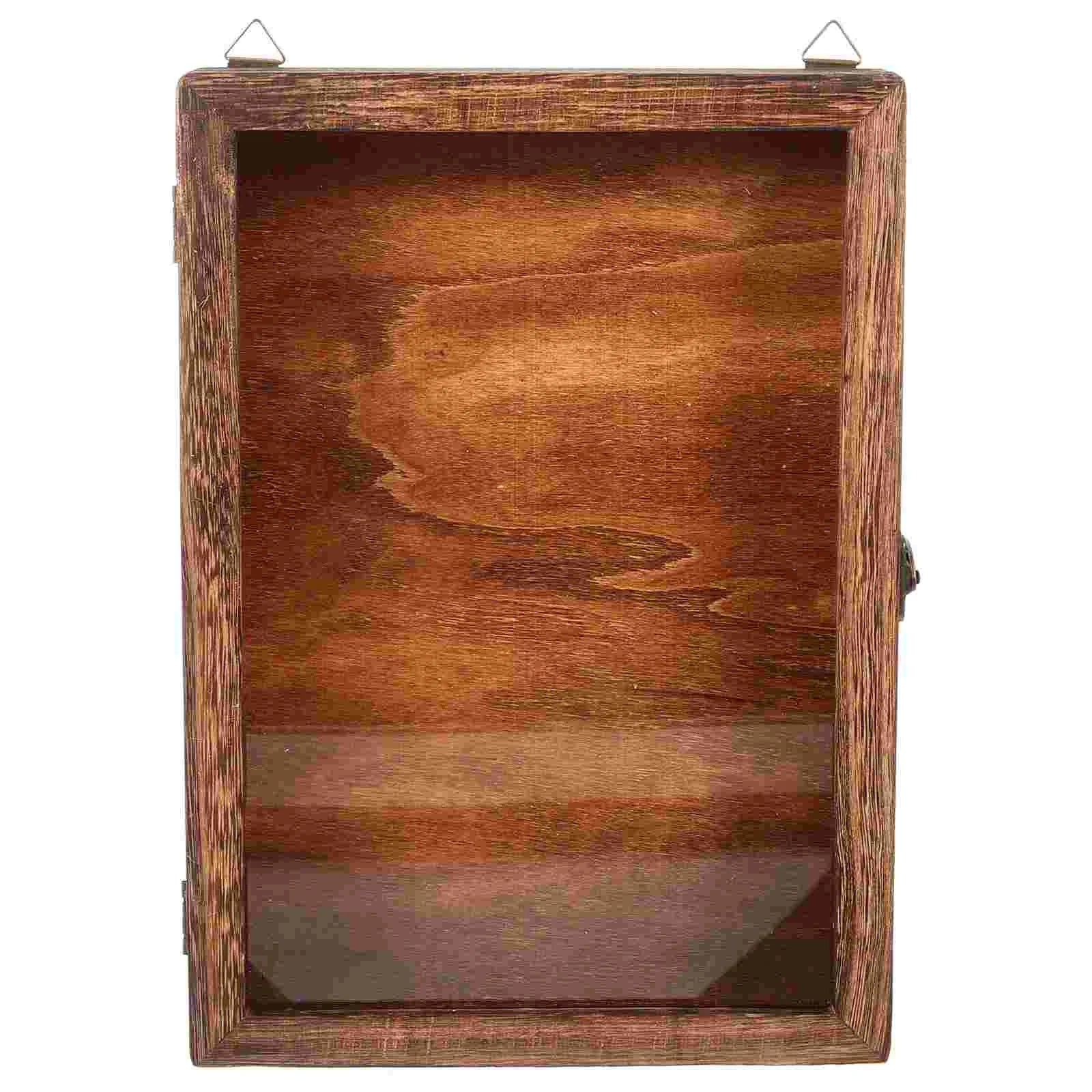 

Specimen Container Wooden Box Butterfly Wall Hanging Storage Display Case Holder Dried Flowers