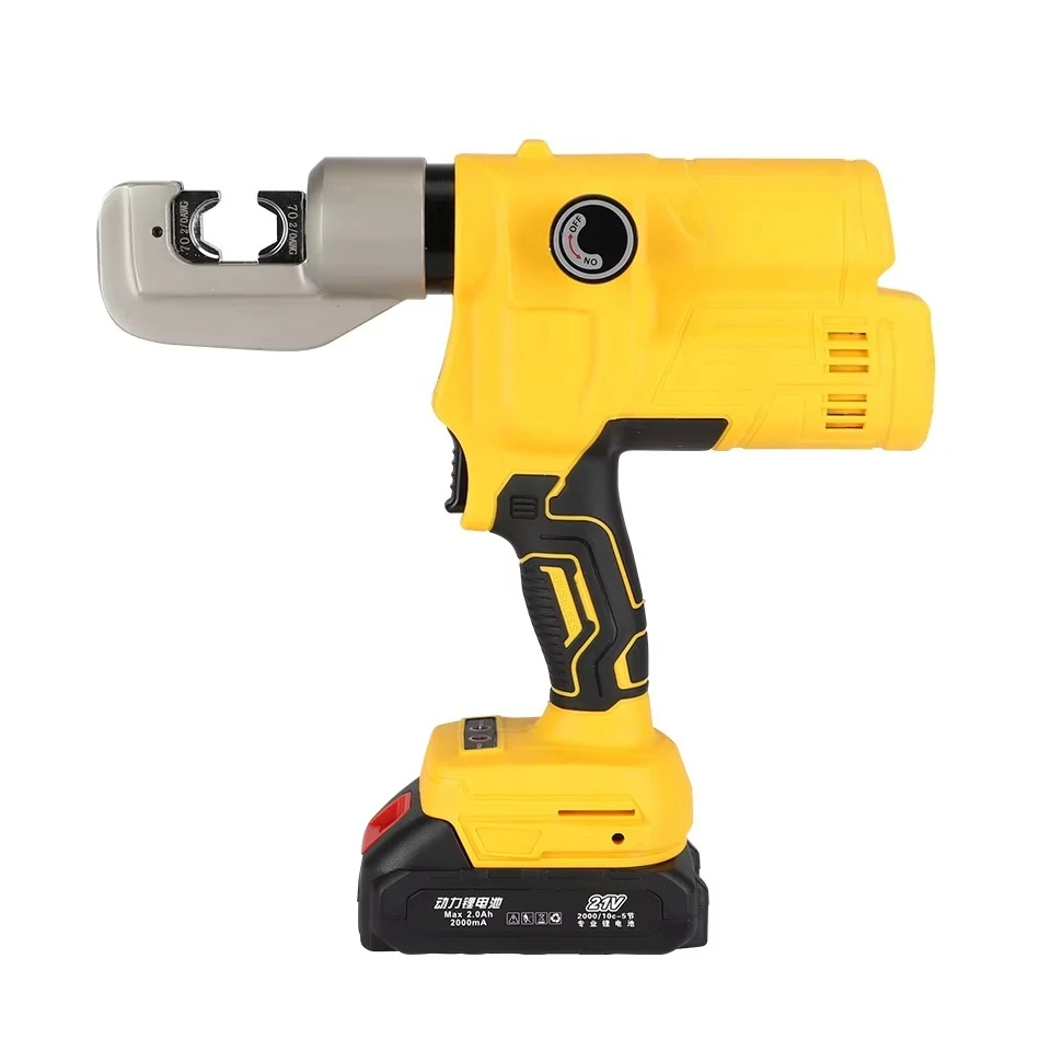 

Аккумуляторный гидравлический пресс-клещи DM-70C (4-70 мм²) - Беспроводной инструмент для обжима кабельных наконечников