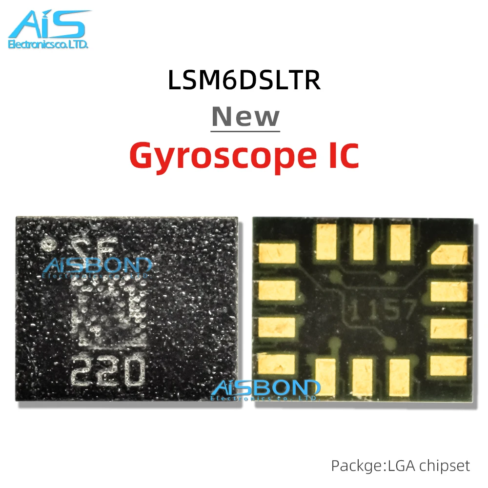 2Pcs LSM6DS3TR-C SE LSM6DSLTR SF LSM6DSMTR LSM6DSOTR S0 SO LSM6DSOWTR S4 LSM6DSRTR SR LGA-14 Gravity sensor IC Gyroscope Chip