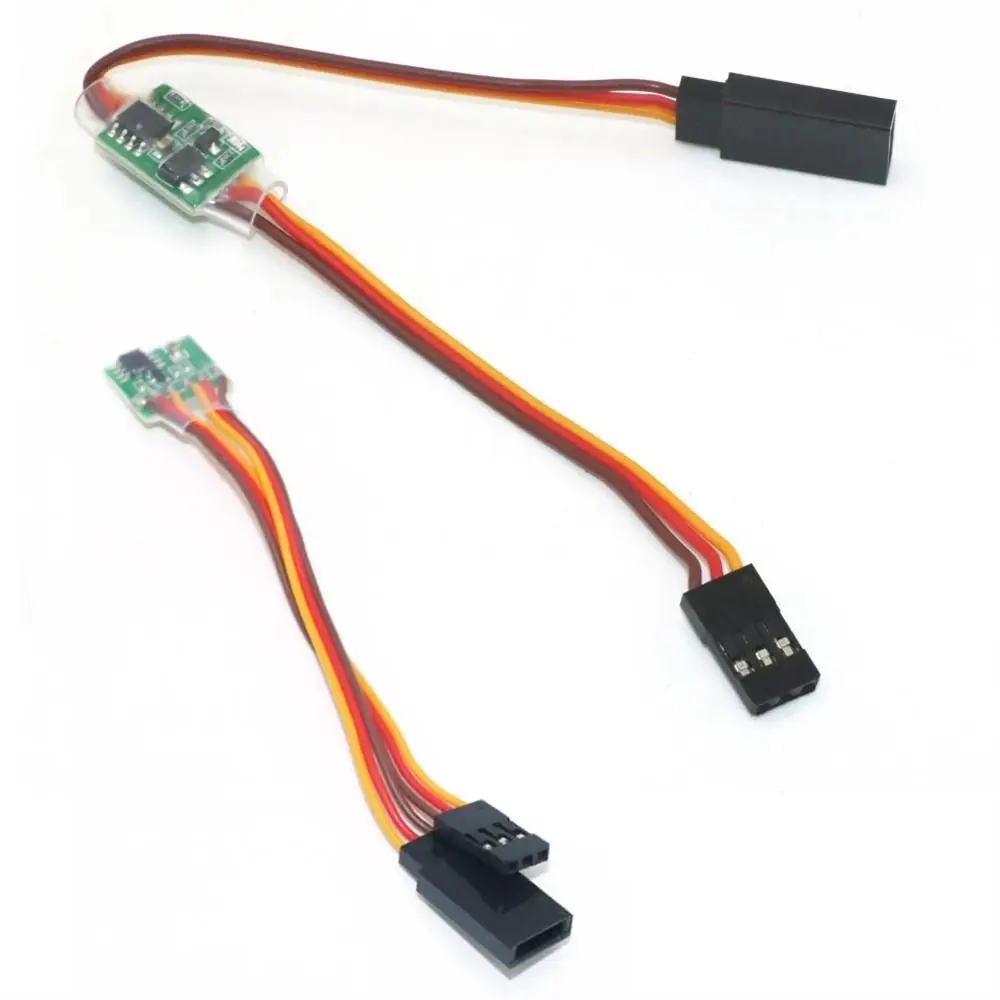 

Supplies for Rc Servo for JR Futaba Plane V-tail Servo Signal Reverser Reverse The Signal Signal Inverter Reverse Steering Gear