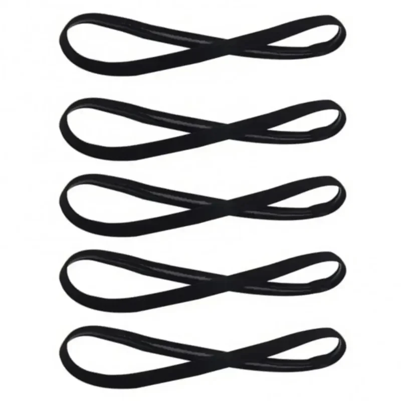 5/10Pcs Candy Color Women Men Yoga Hair Bands Sports Headband Girls Sport Anti-slip Elastic Rubber Sweatband Football Running