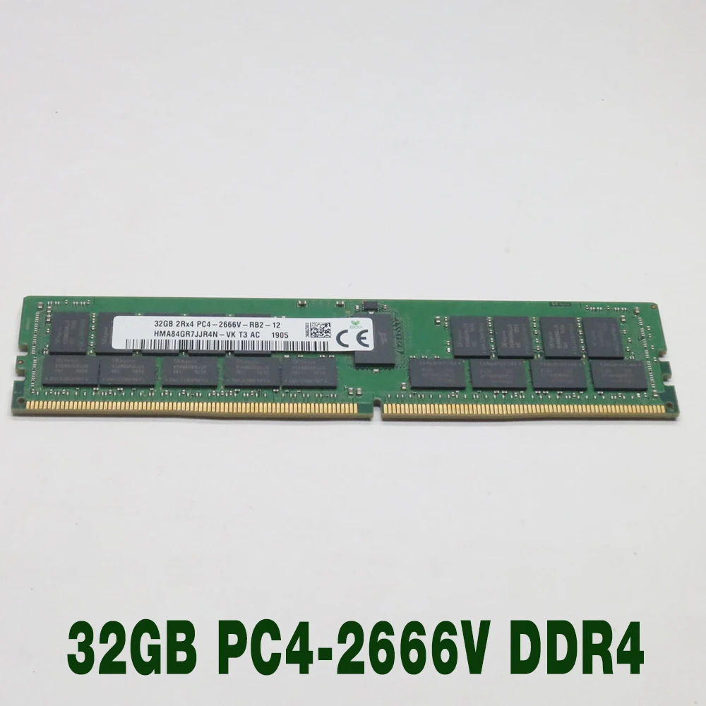 1 pcs RAM HMA84GR7JJR4N-VK 32G ECC REG Memory 32GB 2RX4 PC4-2666V DDR4