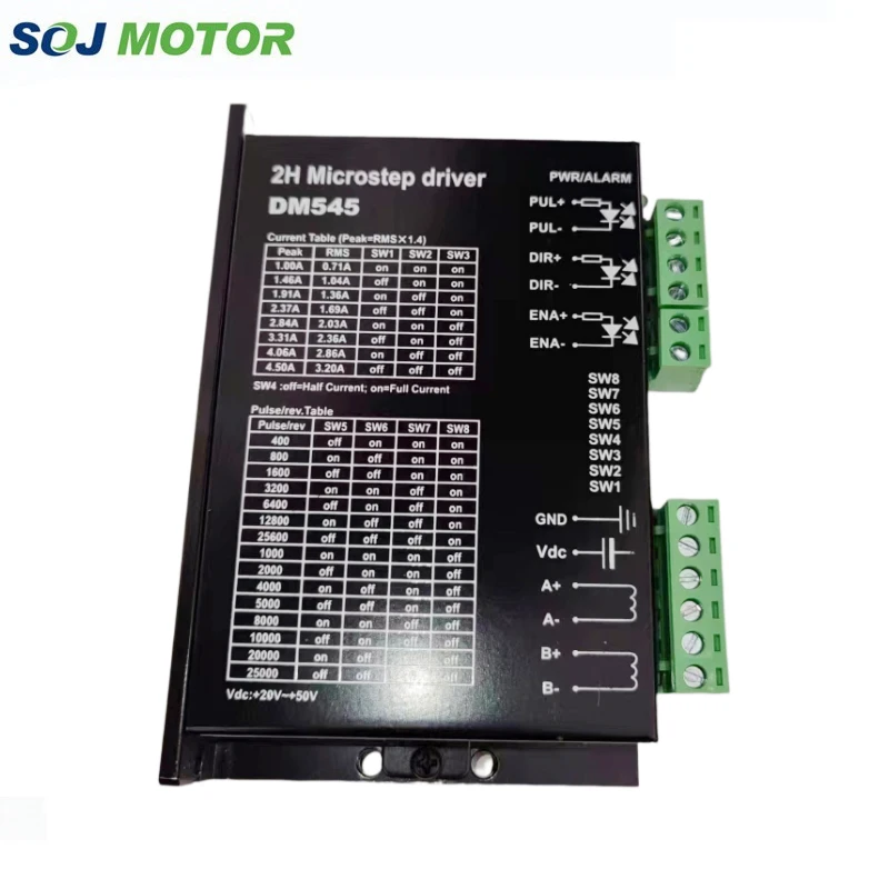 Controlador de pasos en stock Controlador de motor paso a paso Nema 34 MA860
