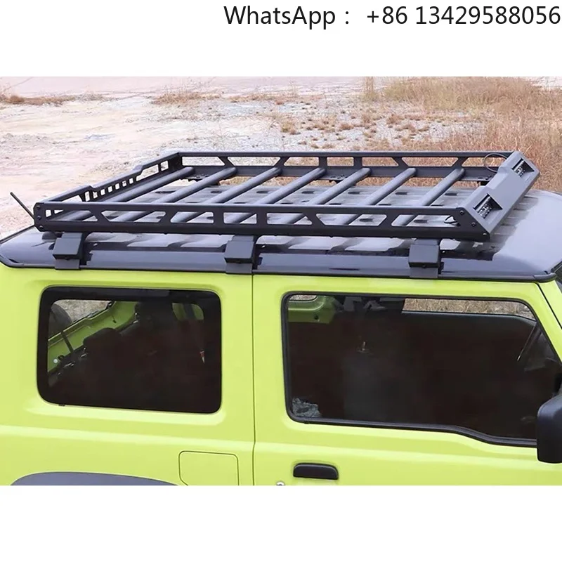 Aluminum Roof Rack Car Exterior Modification Auto Parts Fit For Jimny Sierra JB64 JB74 2018+ Gen4 Cargo Storage