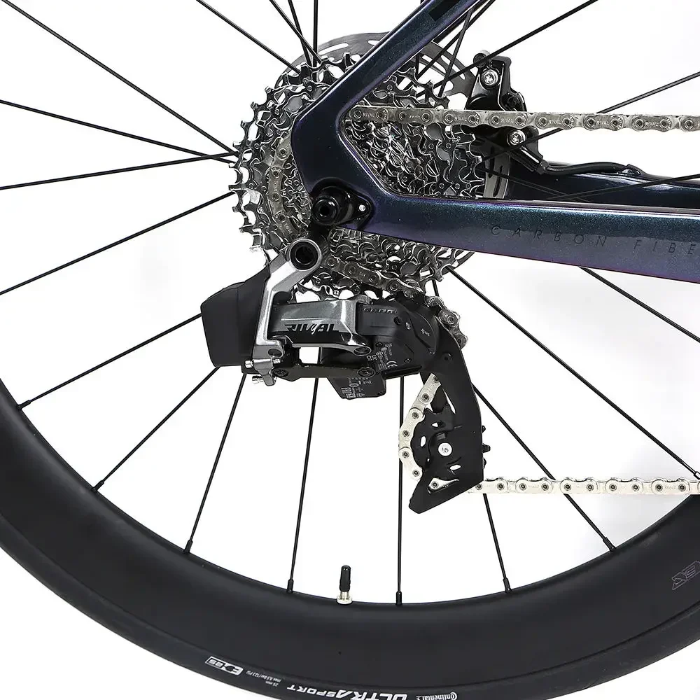 تويتر CYCLONEpro RIV eTap AXS-2 * 12 سرعة راديو Subdisc خط داخلي مخفي بالكامل ألياف الكربون الطريق الدراجة قرص الفرامل الهيدروليكية #6