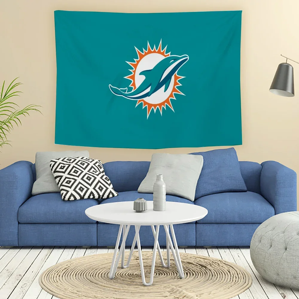 Decorative Wall Tapestry on the Wall Miami DolphinS Sailor Moon Decoration for Bedroom Psychedelic Kanye Decor Room Aesthetic