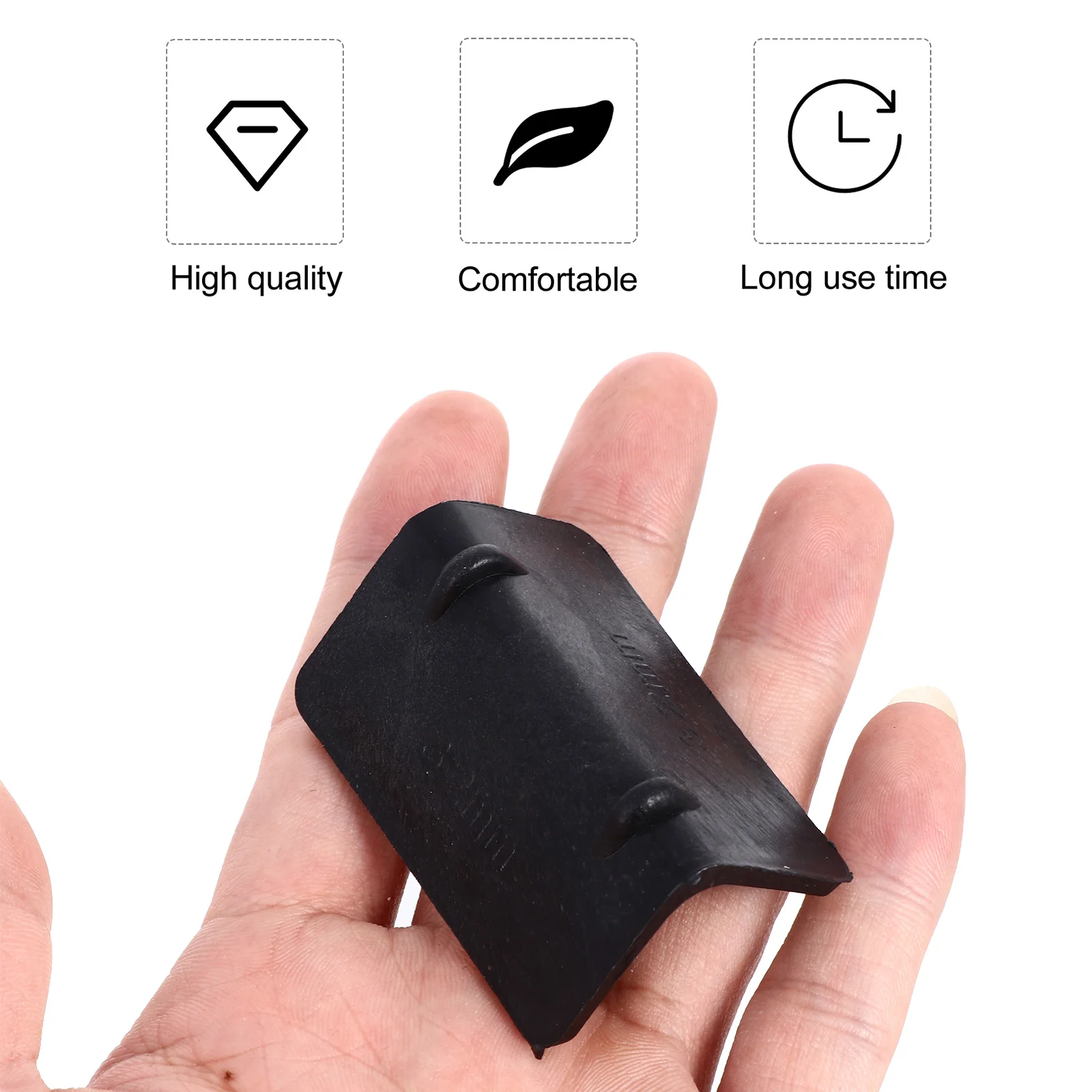 

100 pcs Plastic Edge Protectors Black Thick L Shaped Cargo Corner Guard Pallet Load Strapping Packaging Safety Protection