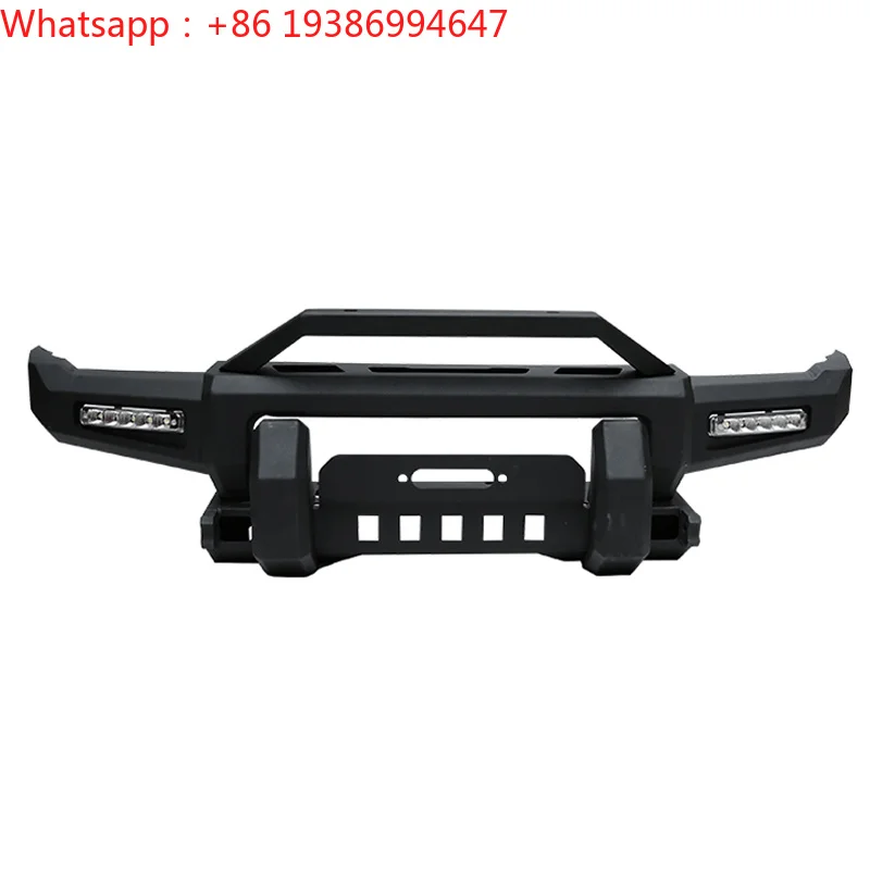For Maiker Offroad 4x4 Auto Body Kit New Front Bumper Guard Bull Bar for Suzuki Jimny JB43 Cars-Bolt-On Black 1 Year Warranty