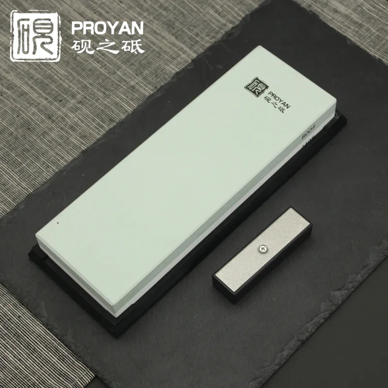 PROYAN Professional Sharpening Stone 240/800# Double-side Whetstone White Alundum Knife Sharpener Kitchen Grindstone Tool TAIDEA