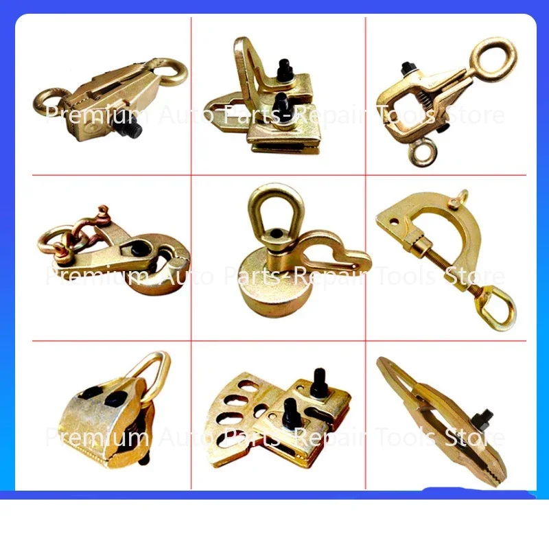 1PC Beam Corrector Clamp Pointed Straight Angle Universal Flat Clamp Auto Sheet Metal Tool Accessories Sheet Metal Clamp