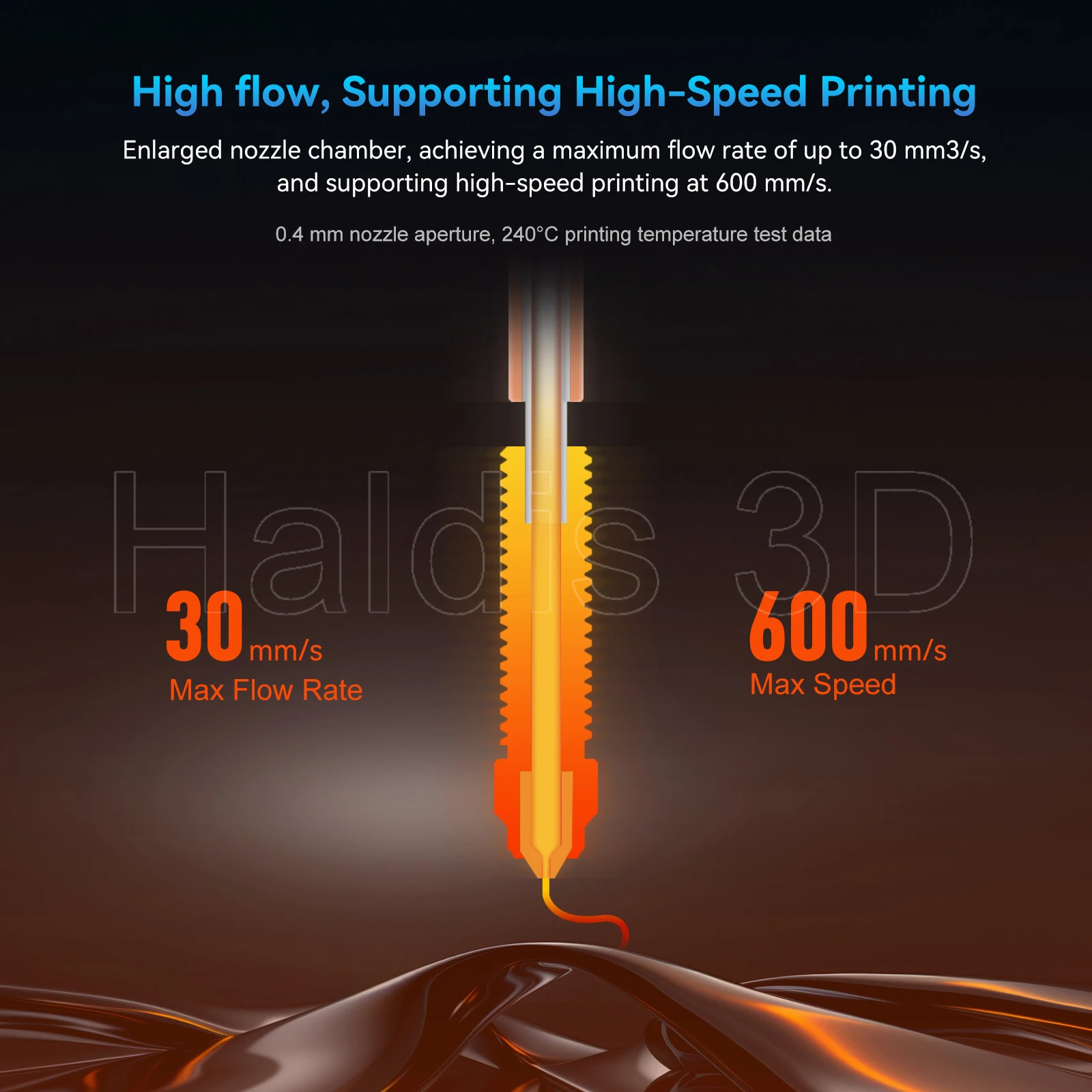 Upgrades Hotend Kit für Creality K1 K1C K1 Max Quick Swap Düsen Keramik Heizblock Thermistor Hot End Kit 3D Drucker Teil – Detail 5