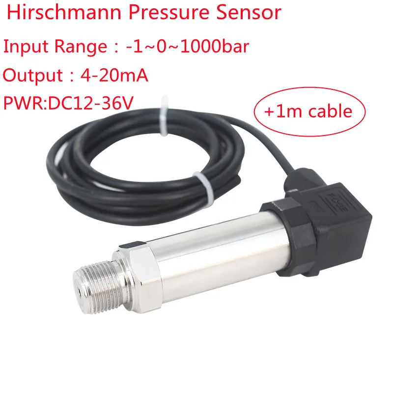 4-20mA Output pressure transmitter Air Water Liquid Oil gas pressure mesurement Transducer Diffusion Silicon Pressure Sensor