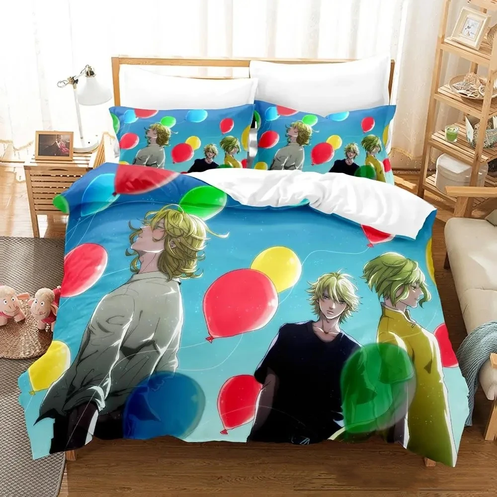 New Tiger & Bunny Bedding Set Single Twin Full Queen King Size Bed Set Adult Kid Bedroom Duvetcover Sets Anime parure de lit Bed