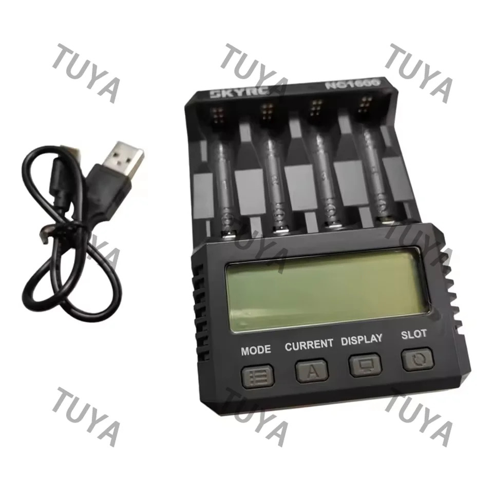 

Зарядное устройство NC1600 для аккумуляторов AA/AAA NiMH/NiCr с анализатором, портативное универсальное зарядное устройство