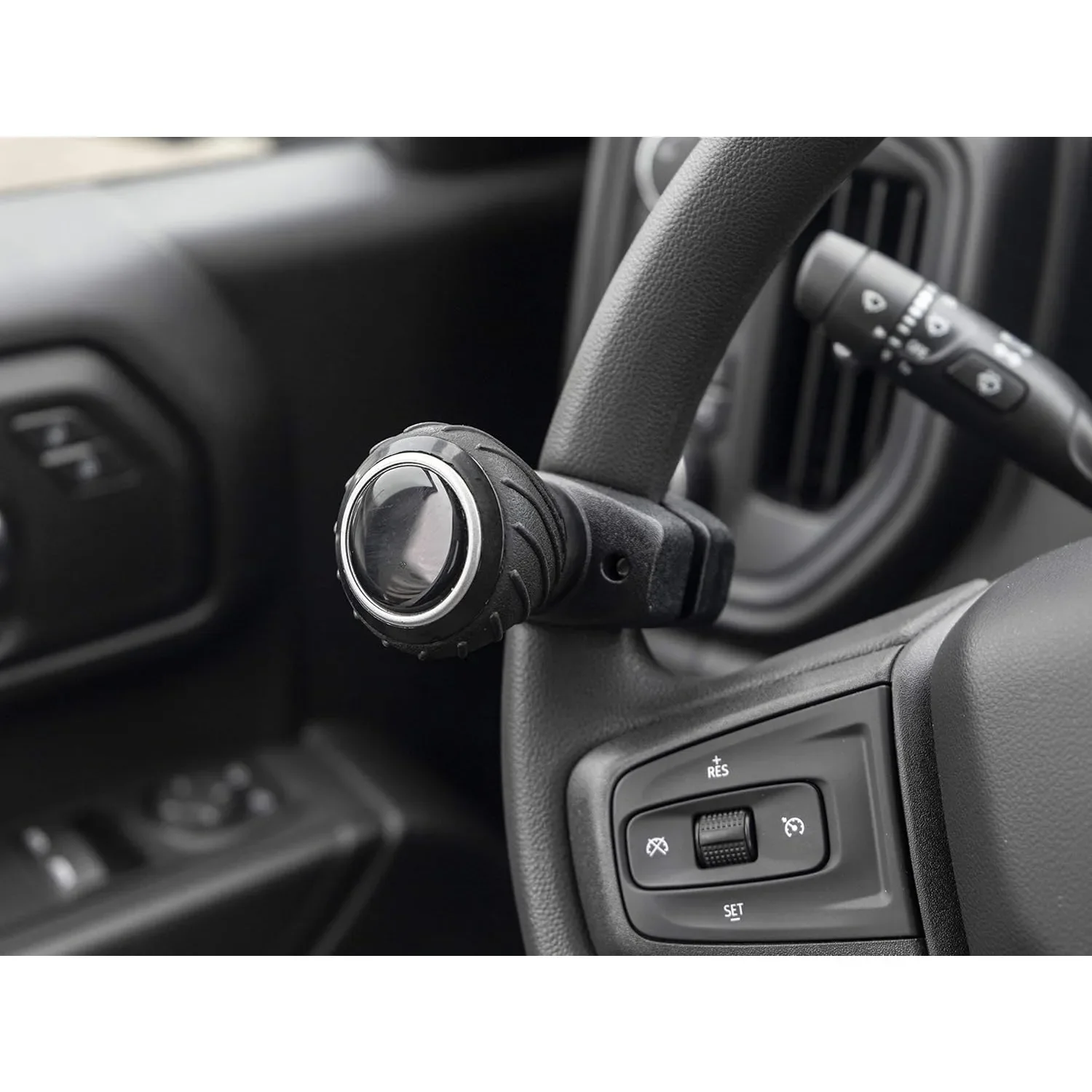 Steering Wheel Power Handle Spinner Knob - Universal Steering Wheel Fit for Cars, Trucks, Tractors, Mowers, Forklifts
