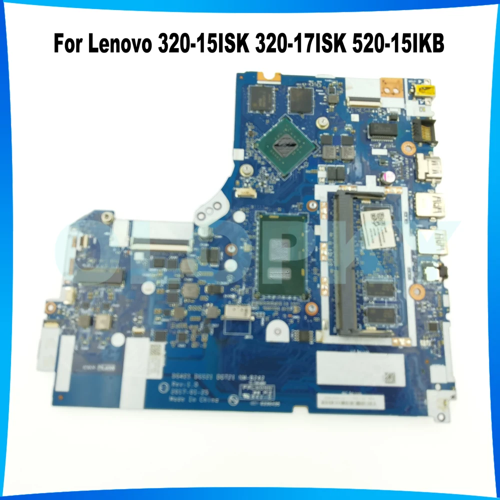 DG421 DG521 DG721 NM-B242 For Lenovo 320-15ISK 320-17ISK 520-15IKB Laptop Motherboard with i3 i5 i7 cpu GT940M/920M GPU 4GB-RAM