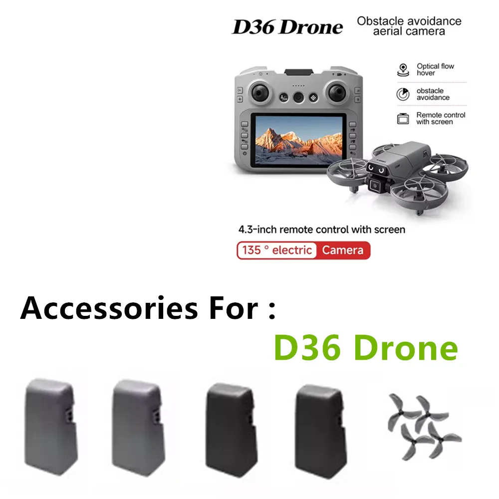 D36 Drone Parts D36 Drone Batteries / Propeller Blade / Use For D36 Drone Parts