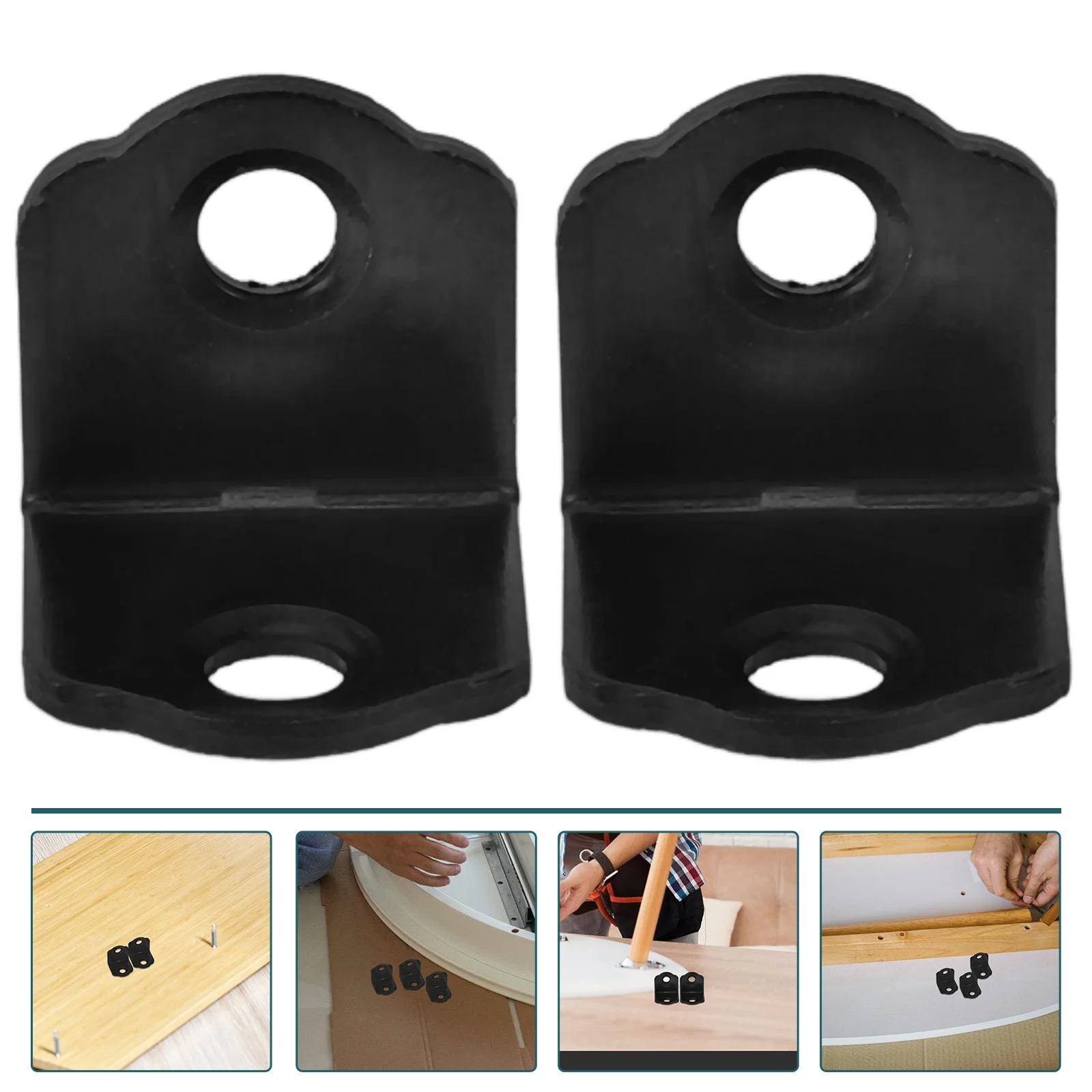 

20pcs Stainless Steel L-Shape Corner Bracket 90 Degree Right Angle Brace For Shelf Cabinet Wood Support Heavy Duty Metal