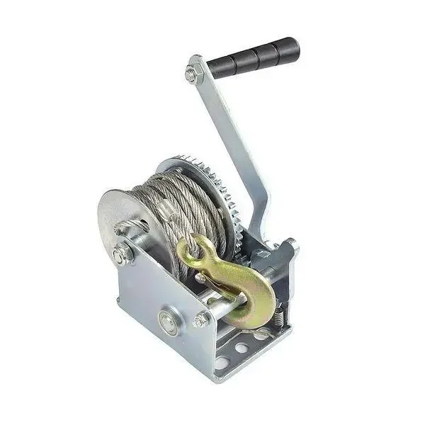 

8M 500lbs Manual Drum WH540B Small Hand Crane Hoist Crane Small Yacht Winch Wire Rope Winch Material Handling Tool