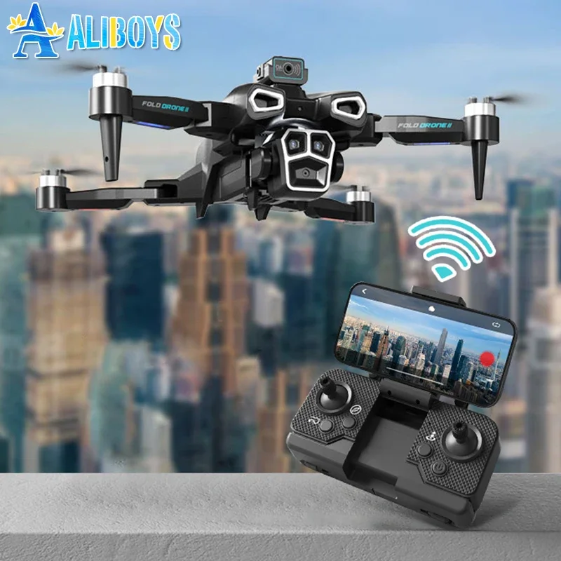 H35 RC Drone Wifi 4K Cámara Dual Quadcopter 360 evitación de obstáculos flujo óptico Helicóptero de Control remoto chico regalos de navidad