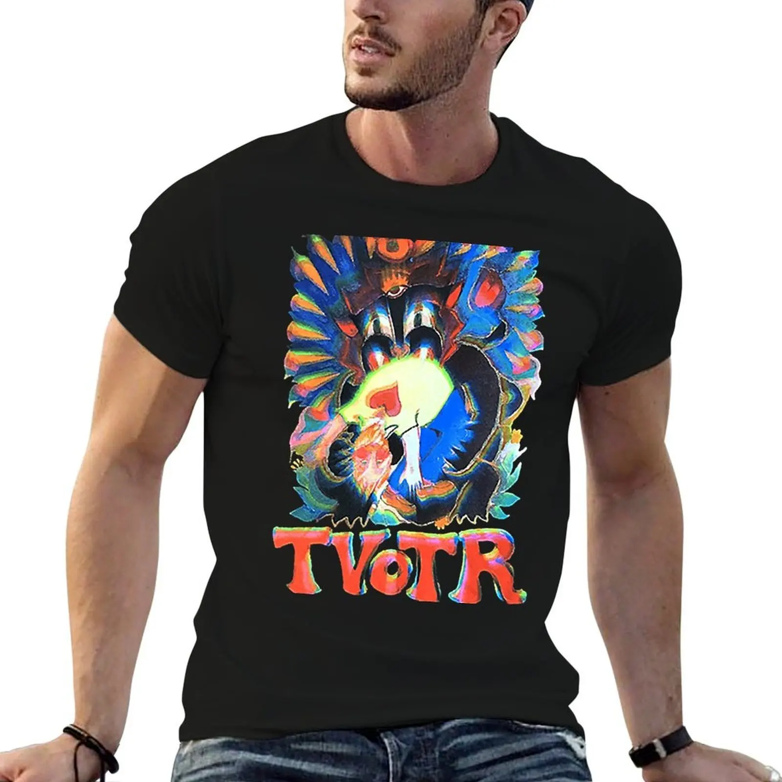 

Fivesa Show TV on the radio TVOTR American Tour T-Shirt t shirts cotton 100% man t shirt summer anime t shirts for man T-shirt