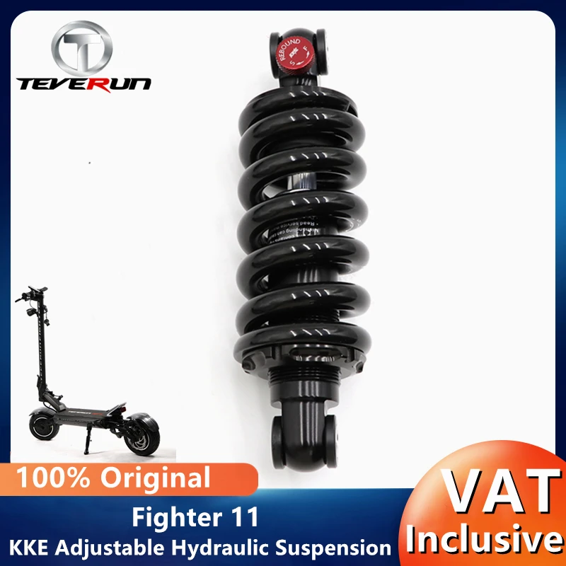 Original 165mm KKE Adjustable Hydraulic Suspension for Teverun Fighter11 Fightersurpeme Blade GT Electric Scooter Shock Absorber