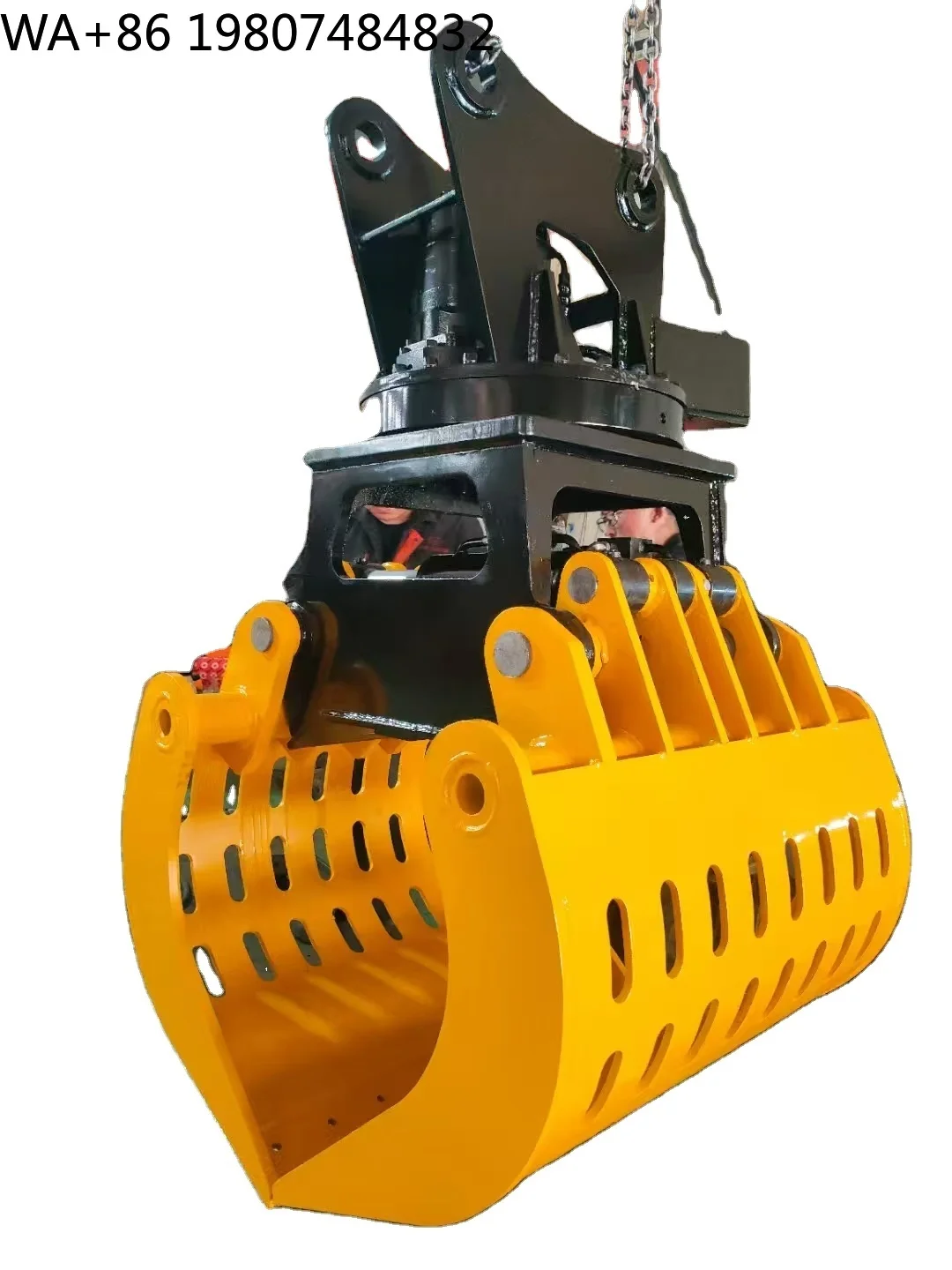 

5-32 Ton 360° Rotating Hydraulic Demolition Grab, Motor Core Equipped Excavator Attachment for Large-Scale Building Demolition