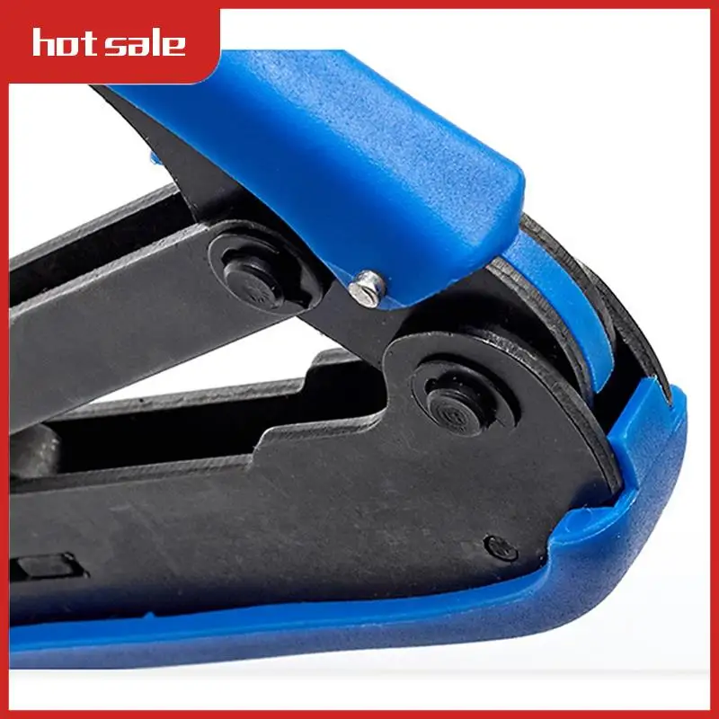 

RG59/RG6 Coaxial Cable Extrusion Pliers Crimping Pliers F-Head Network Crimping Pliers Extrusion Tool Durable Blue&Black
