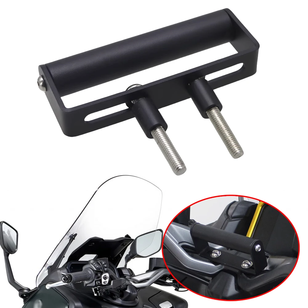 

Motorcycle CNC Mobile Phone Holder Navigation Bracket Extension Rod Fit For YAMAHA TMAX560 TMAX 560 T-MAX560 TECH MAX 2022-2024
