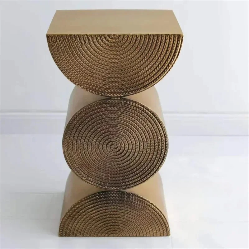 FOr Living Room Furniture Home Creativity Sofa Mini Side Table Designer  Leisure Coffe Tables Nordic Retro Iron Coffee Tables