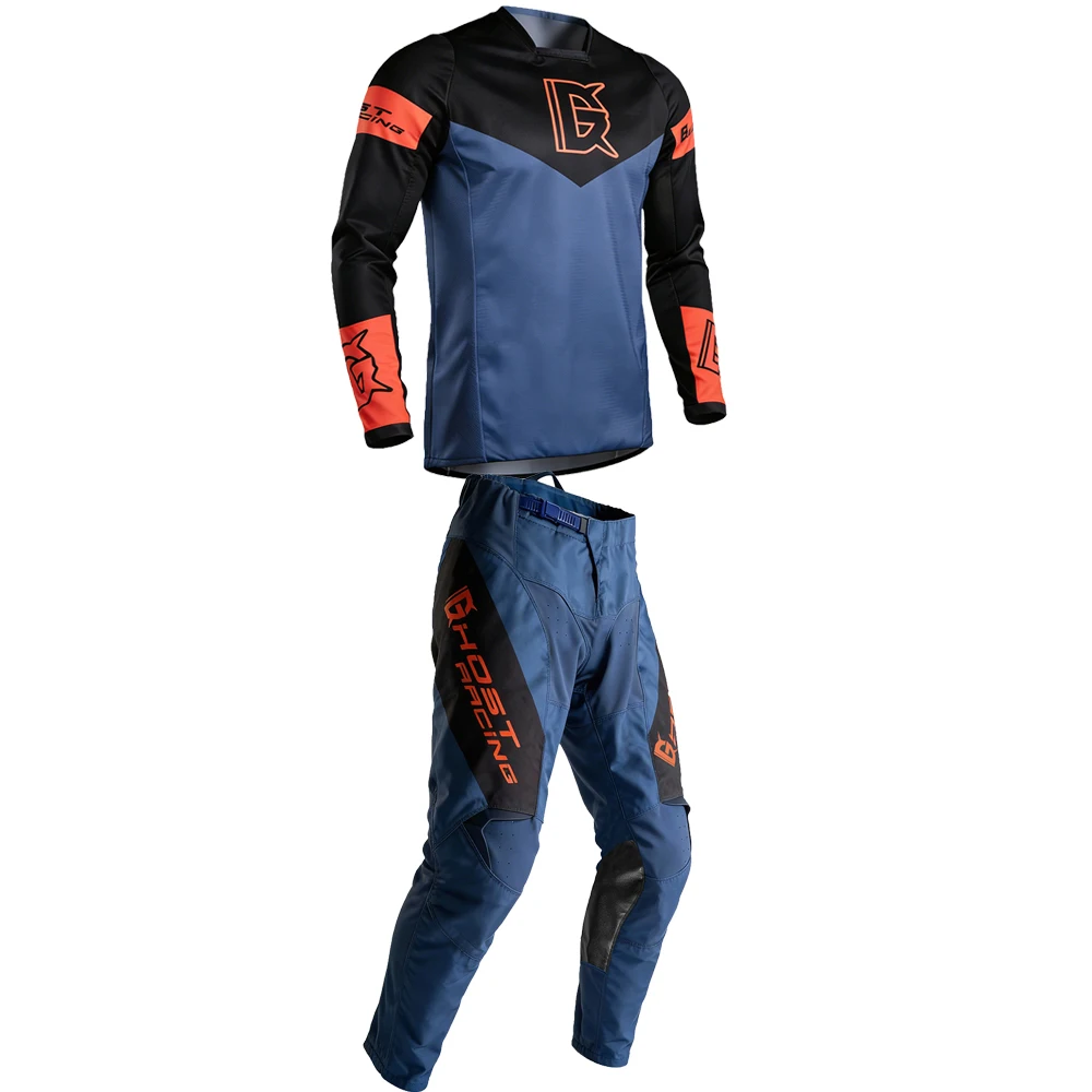 

Men Motocross Gear Set Top Off Road MX Combo Moto Jersey And Pant Summer Moto Jersey Set Off Road Suit S-3XL