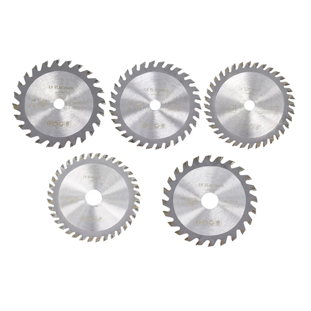 5 Pcs 85mm Diameter 24/30/36 Teeth Carbide Circular Saw Blade Mini Tct Cutting Disc Wood Blades