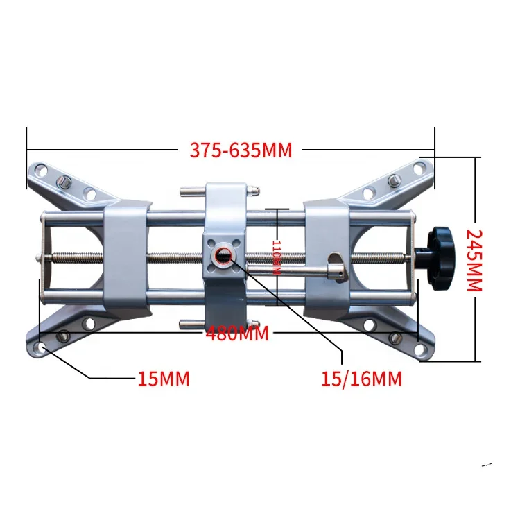 Wheel Alignment Accessories Clamps For Measuring Head Of Wheel Alignment Four Point Alignmrnt Clamp