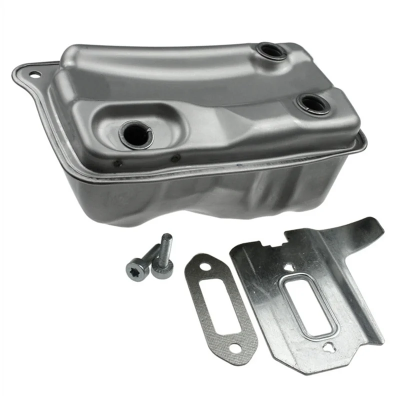 FYBL-Muffler Exhaust Fits For STIHL TS410 TS420 TS410 420 4238 140 0611 Noise Reduction Muffler Gasket Coolig Plate Kits