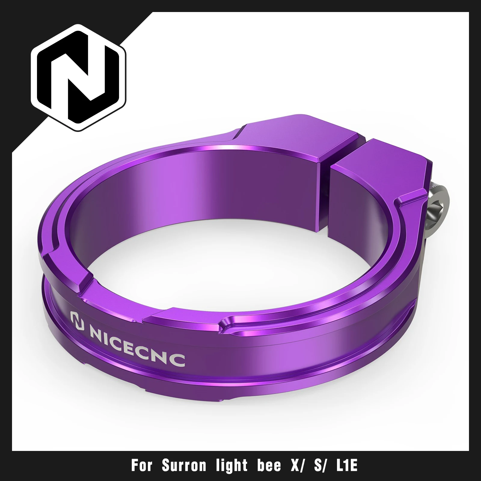 

For Surron light bee X light bee S light bee L1E Segway X160 X260 Sur-ron light bee Reinforced Head Tube Frame Brace Frame Clamp