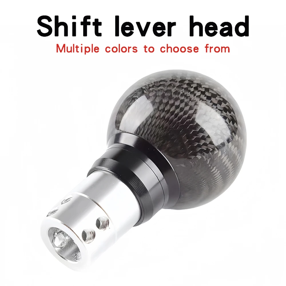 Carbon fiber shift paddles are suitable for the Honda Accord's eighth/tenth generation Civic gear lever handle shift head