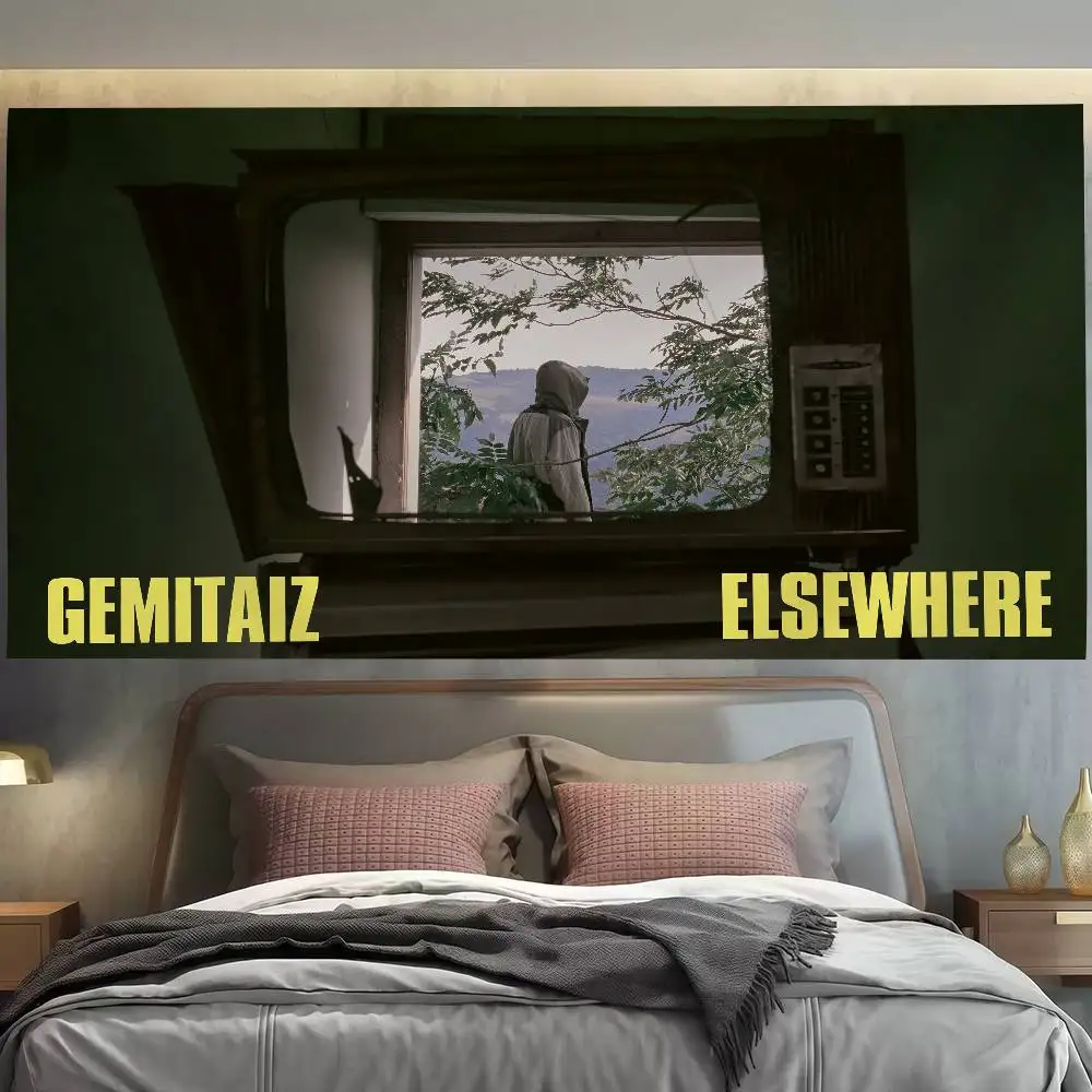 

G-Gemitaiz ELSEWHERE Flag Decoration Outdoor Picnic Party Home Camping Party Art Hanging Banner