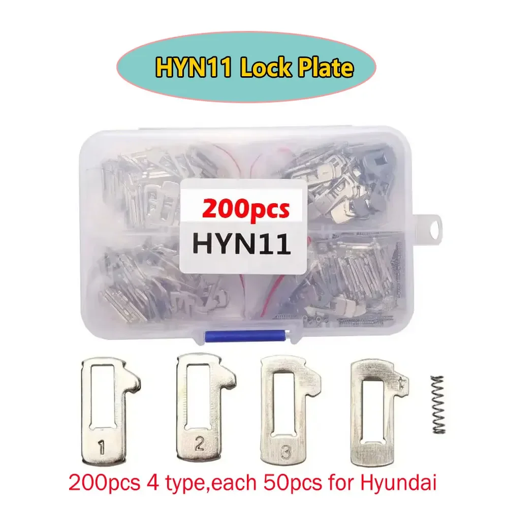 200pc HYN11 Lock Plate Car Lock Reed Plate for Hyundai Elantra IX30/35/S8/K5/Verna Kia Auto Key Locking Repair Kits Accessories