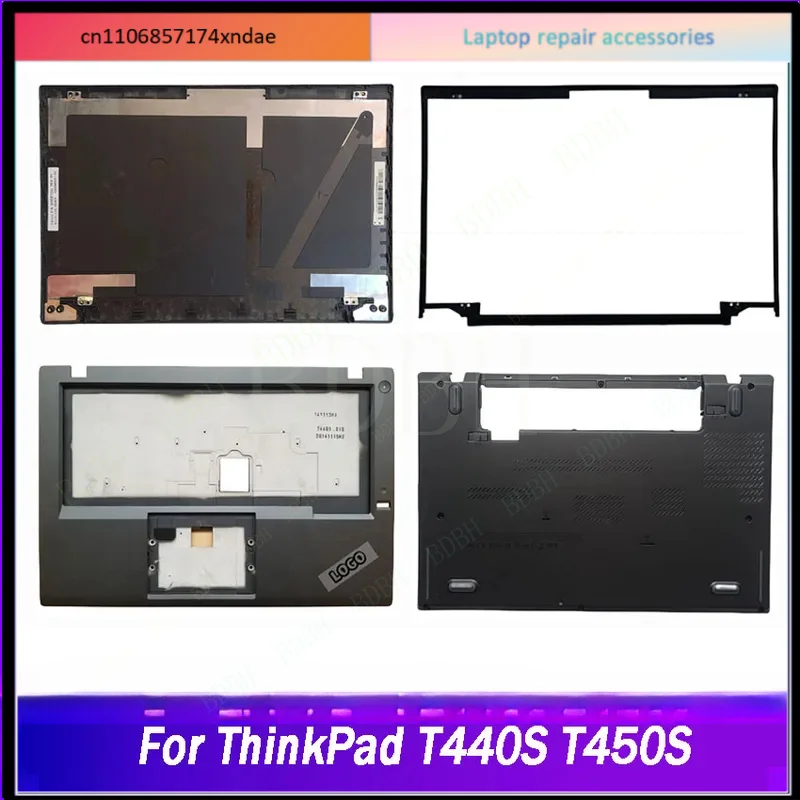 New Laptop LCD Back Cover/Front Bezel/Palmrest/Bottom Case For ThinkPad T440S T450S AP0TW000400 00HN681 04X3866
