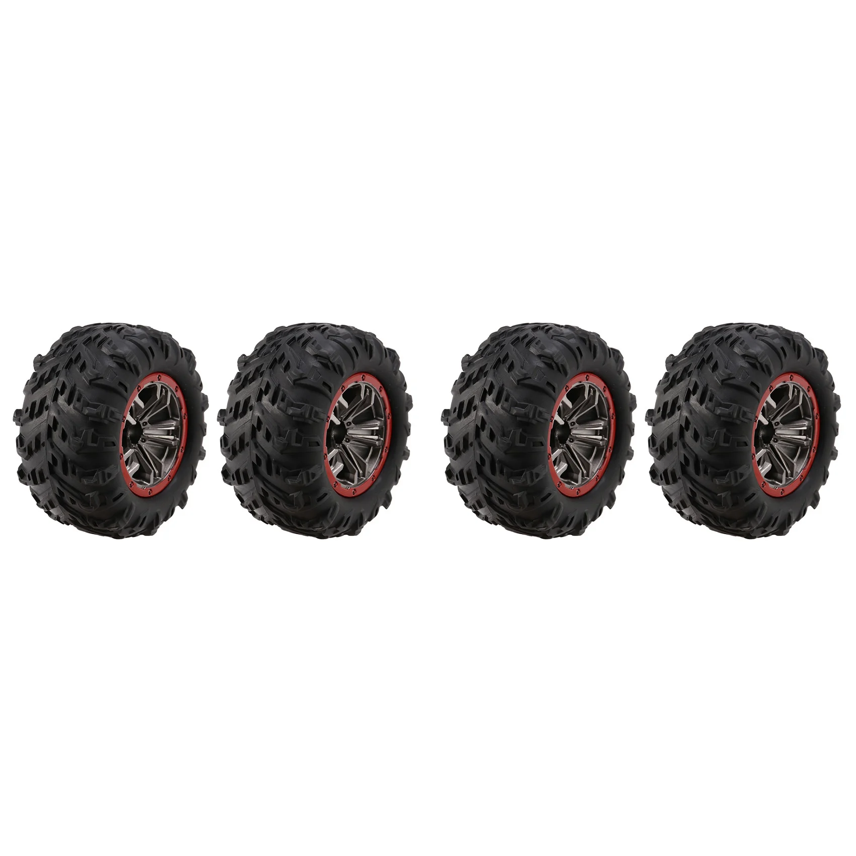 

for 1/10 9125 RC Trucks Car Tires Wheels 25-ZJ02 for Hosim High Speed 9125 RC Cars S920 RC Trucks (4 PCS)