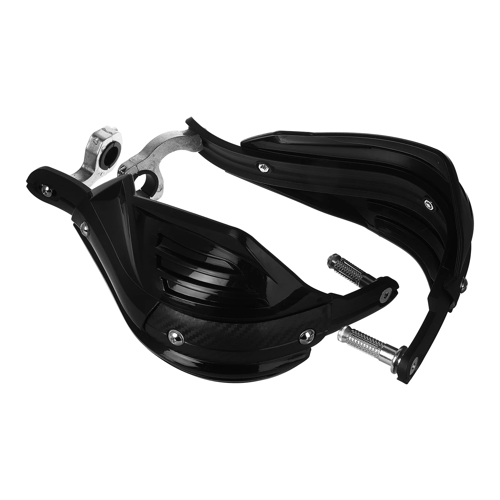 

1Pair Motorcycle Handguards Plastic Metal Dirt Bike Replacement Crash Wind Protection Easy Installation Universal Handlebar