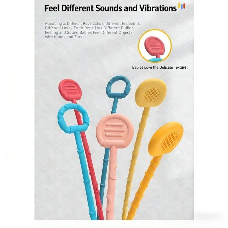 Baby Squirrel Toy Sensory Ability Development Safe Material Simulation Crab Toy Exercise Finger Gripping Ability Brain-boosting