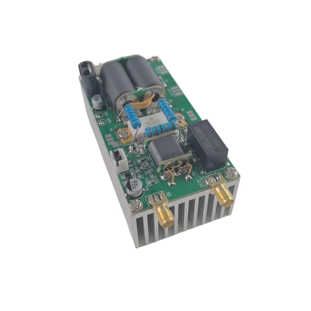 Assembed with heatsink MINIPA100 1.8-54MHz 100W SSB linear HF Power Amplifier For YAESU FT-817 KX3 FT-818 CW AM FM
