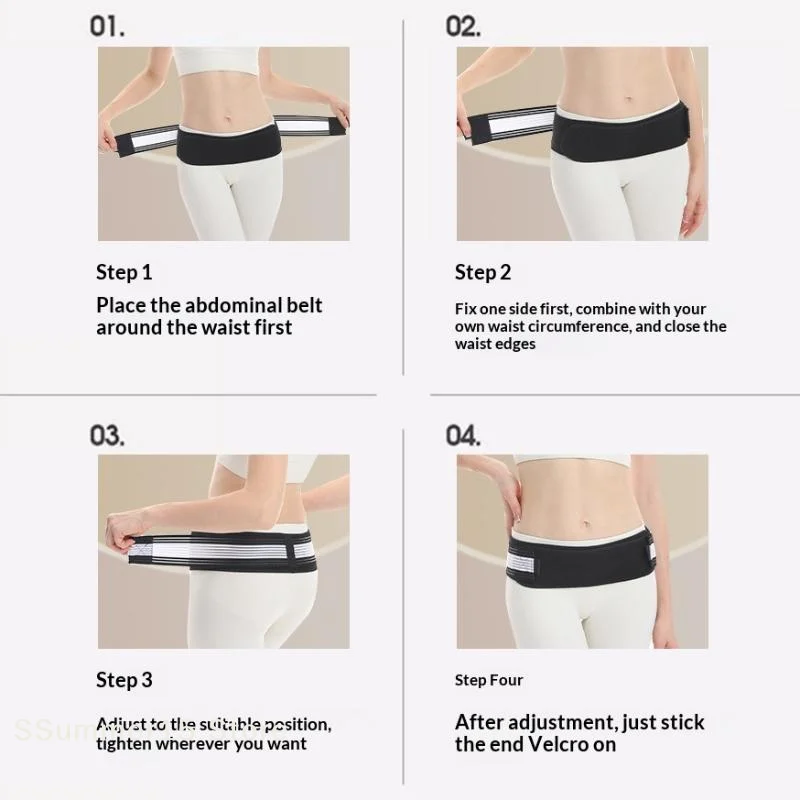 【R】Adjustable Postpartum Recovery Pelvic Support Belt For Hip Back Pain Relief Tailbone Protector Waist Sacroiliac Joint Support
