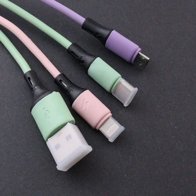 Dust Cap for IPhone and Type C Charging Cable Port Plug Dust Protection PE Environmentally Friendly USB-A Male Protective Cover