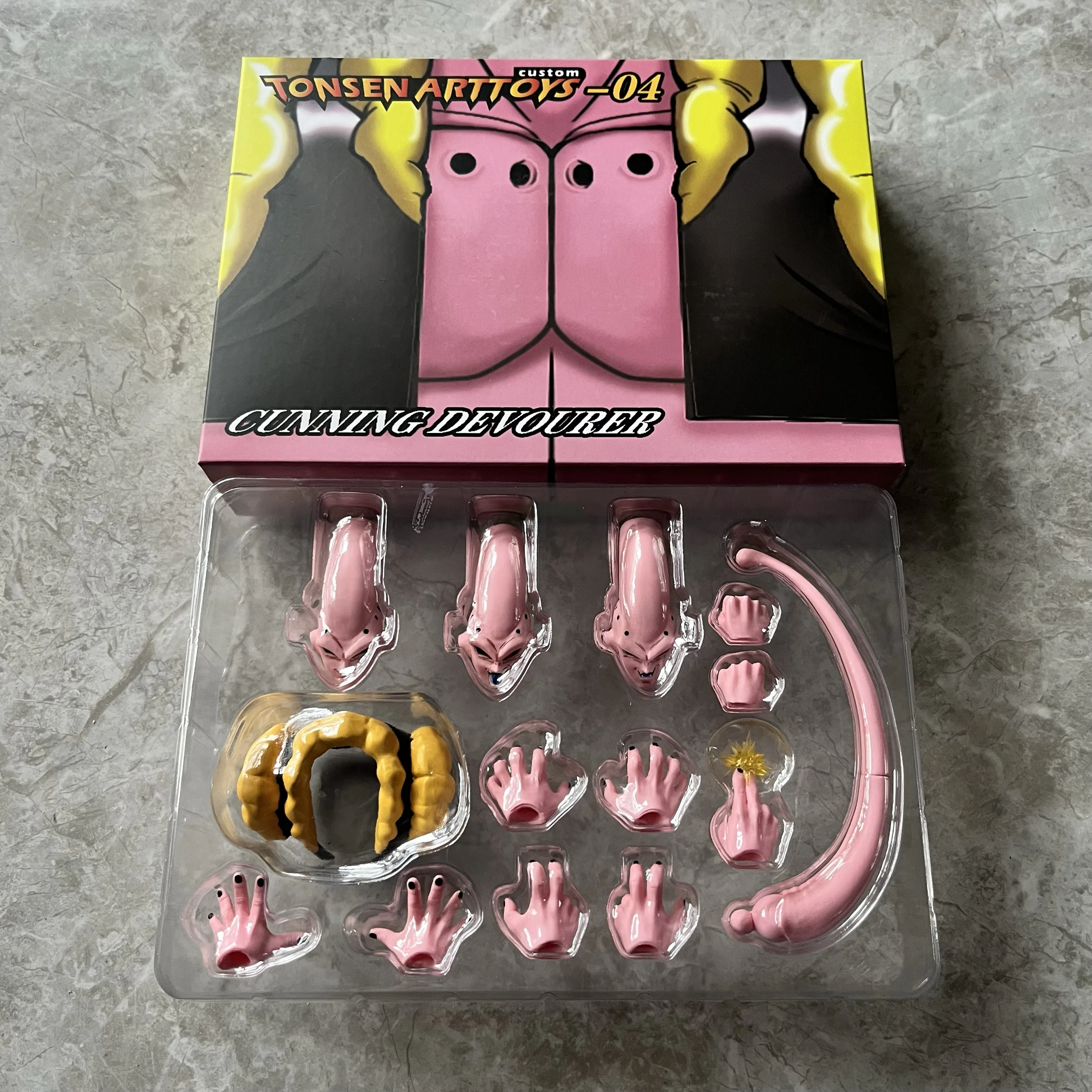 Original Tonsenarttoys Custom Dragon Ball S.H.Figuarts Shf Adolescent Malevolence Majin Buu Action Figures Model Birthday Gifts