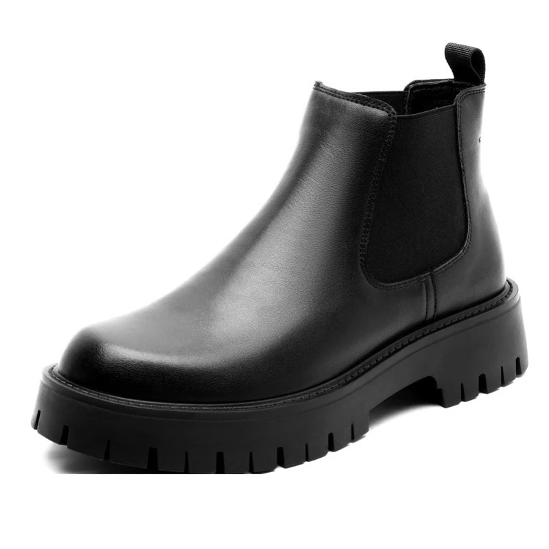 

Retro Mens Ankle Chelsea Boots British Style Luxury Handmade Quality Comfortable Autumn New Fashion Outdoor Social Shoes Male