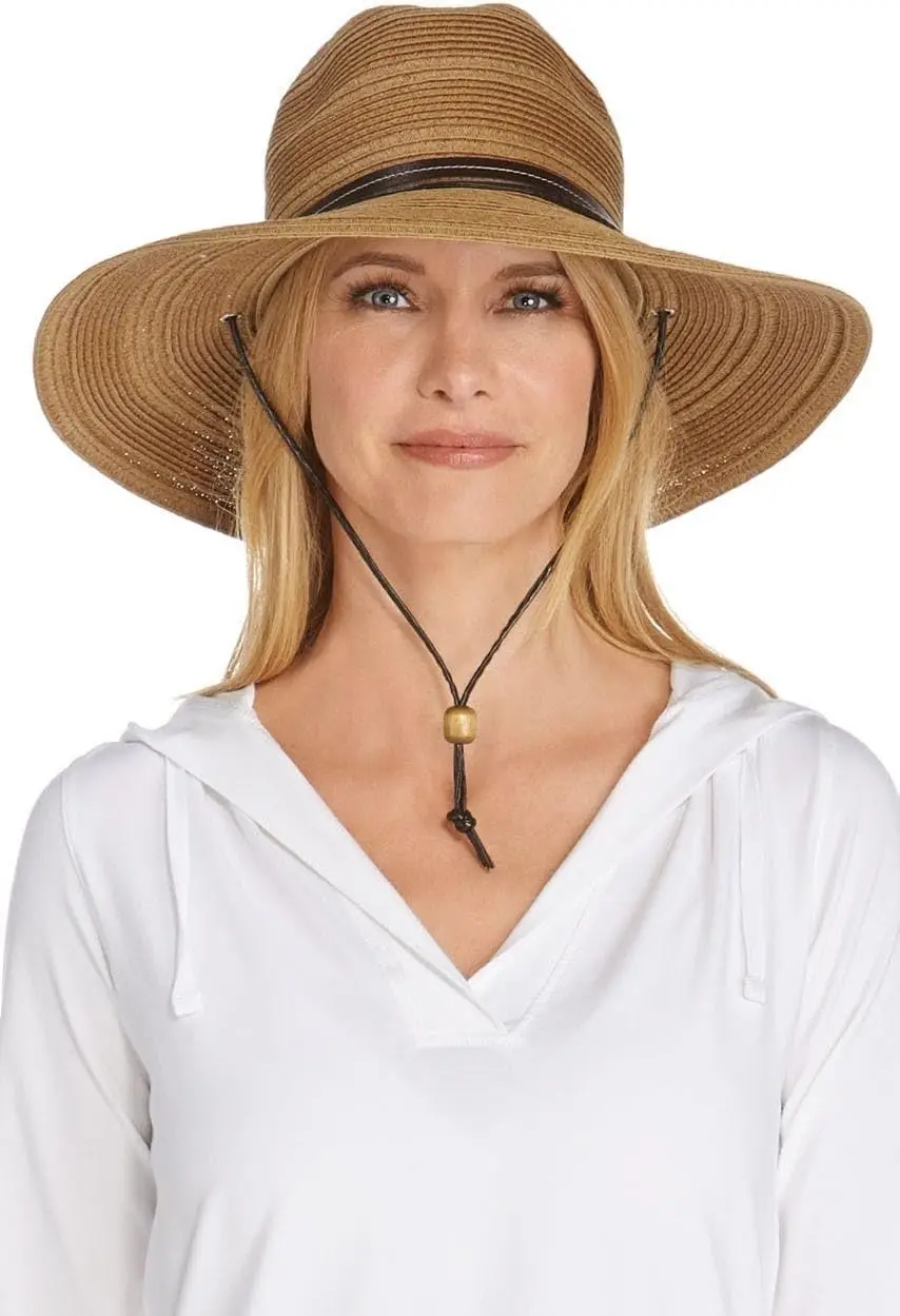 Women's Sun Hat with Chin Cord, UPF 50+ Protection for Outdoor Activities